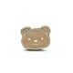 Kids Handmade Mango Wood Bear Drawer Knob